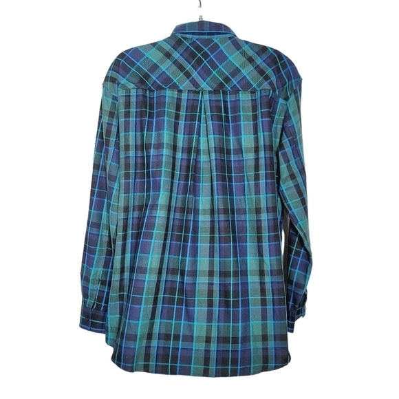 Eddie Bauer Plaid Button Down - Picture 2 of 6